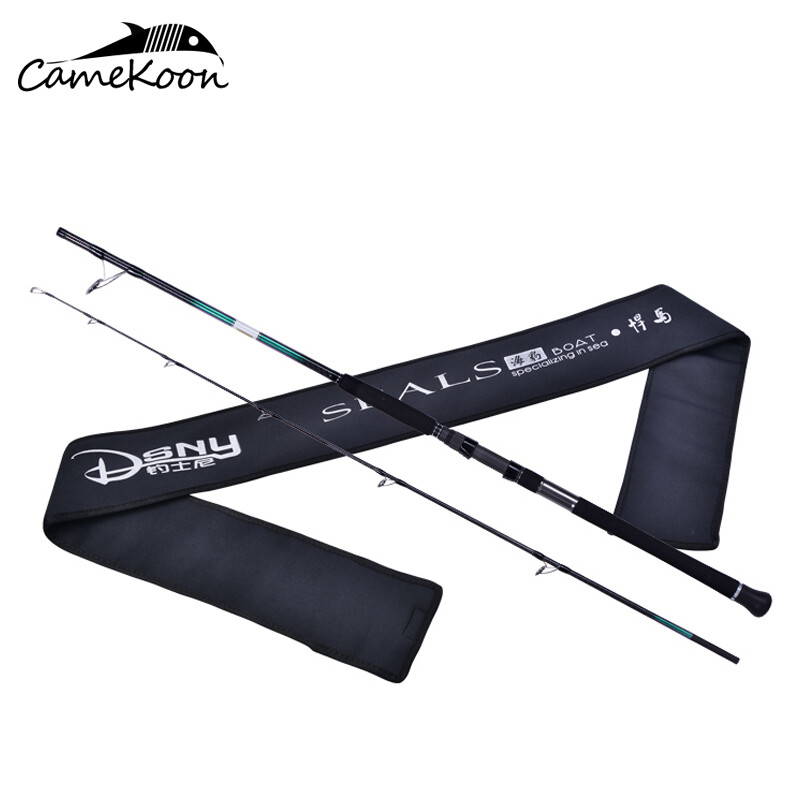 CAMEKOON Offshore Boat Rod for Deep Sea Codfish,Skipjack Tuna,Heavy-Duty Grouper