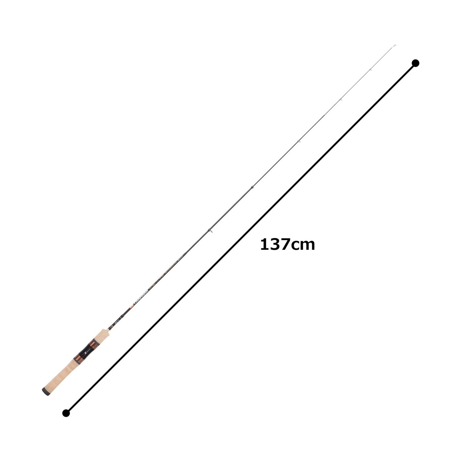 Major Craft Trapara TXST-465UL 4’6″ Telescopic Trout Spinning Rod