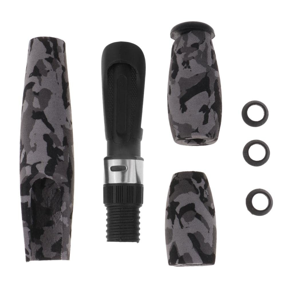 Fishing Rod Handle EVA Foam Split Pole Grips Replacement Parts