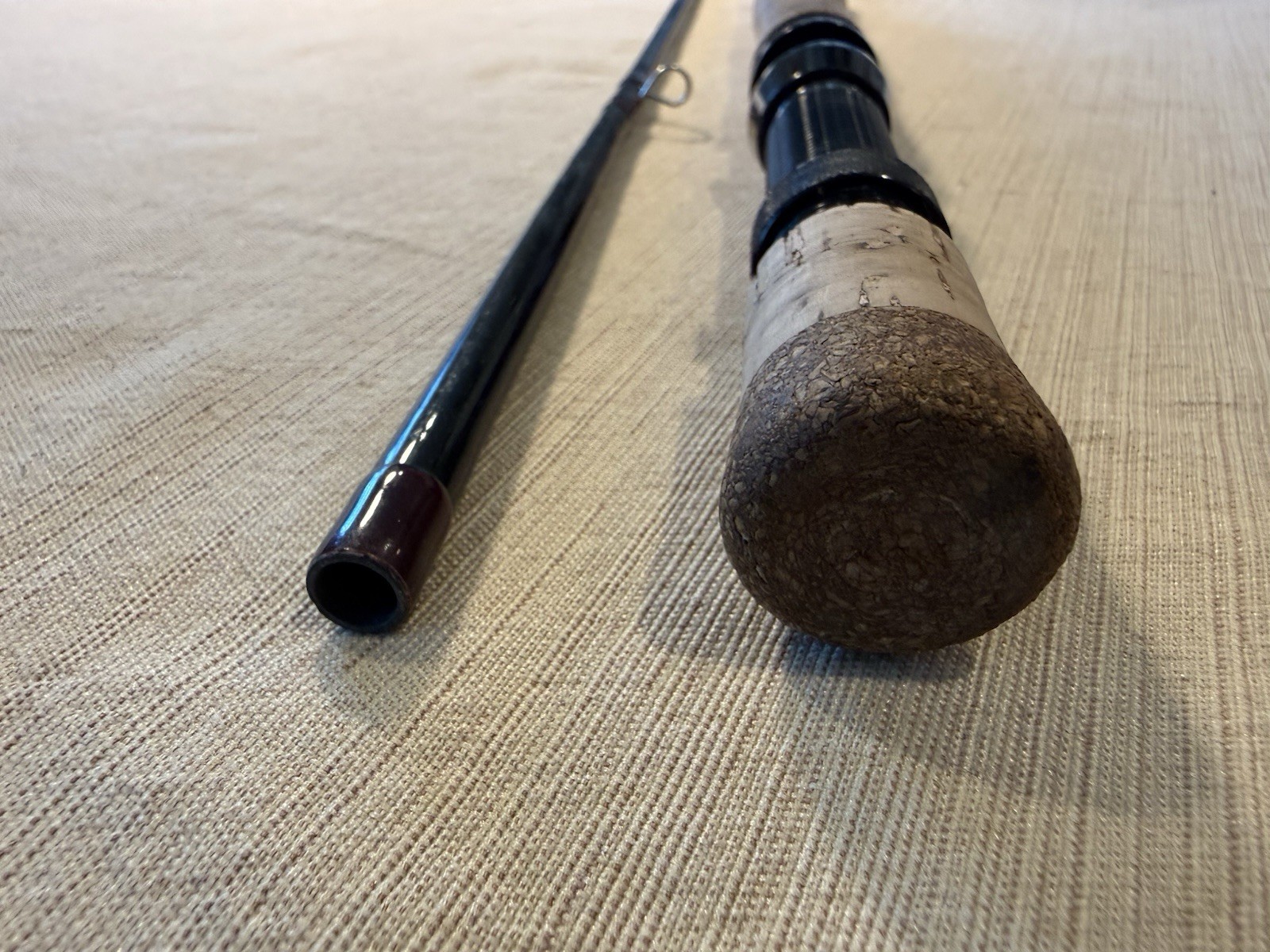 Orvis 2 Piece Clearwater 9 WT 9 ft Fly Fishing Rod Black Cork Handle No Case