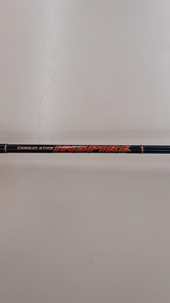 Ever Green Bass Rod IMSPIRE ICSS-64L Tackle Fishing 6’4″ (194cm) Used