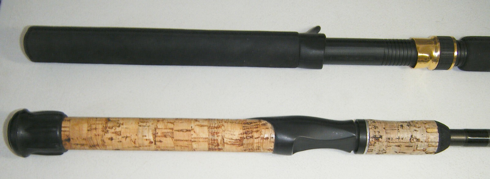 2 Daiwa Fishing Rods 1 Apollo 1-Piece Casting – 1 Custom Design 2-Piece Spinning