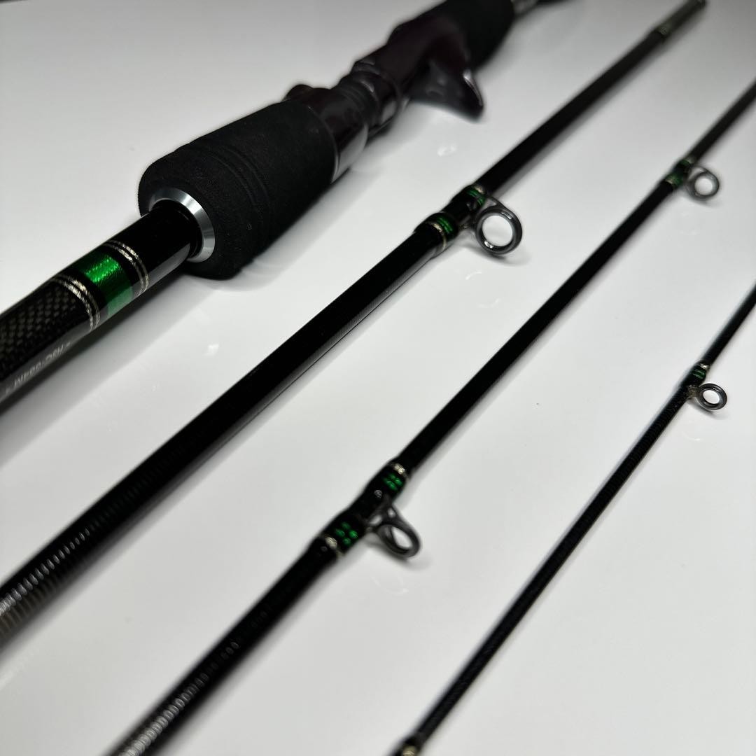 Abu Garcia HSC-664M Baitcasting Rod 4-Piece Used JDM