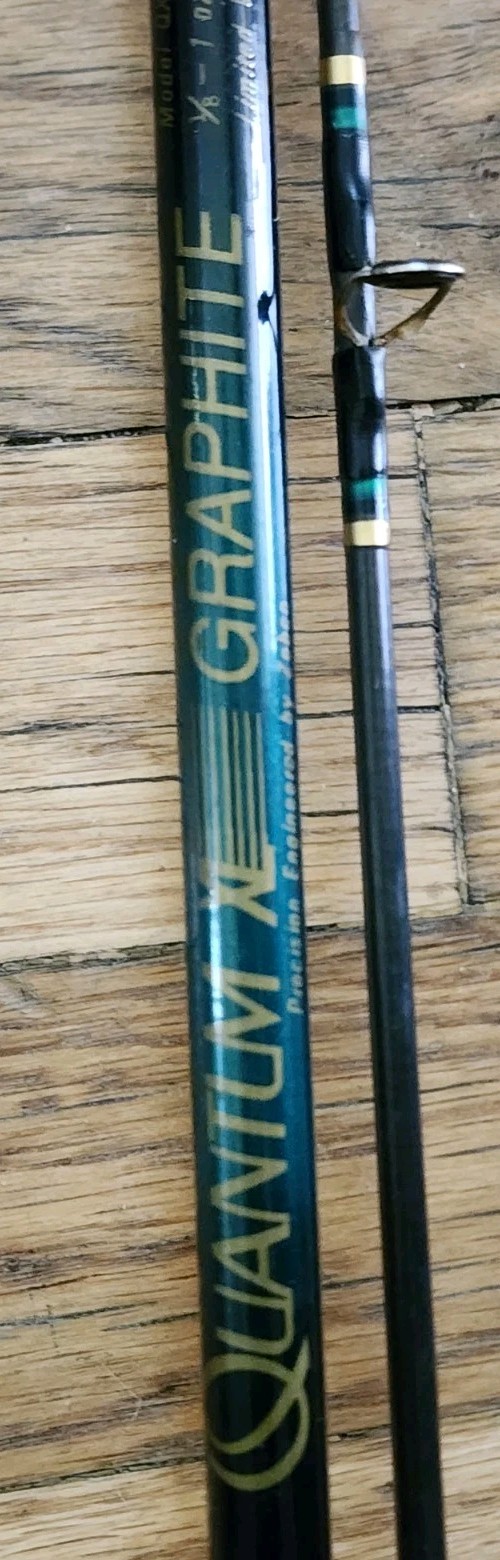 Quantum XL Graphite QSLC 86M 8’6″ 2PC MEDIUM 8-20LB DRIFT Casting Rod KOREA EUC
