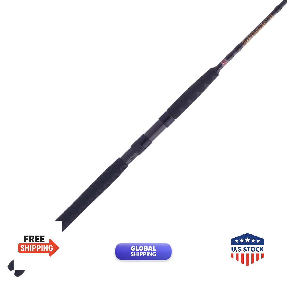 Penn Battalion Ii 7 Inshore/Nearshore Spinning Rod 1-Piece Fishing Rod 20-40Lb