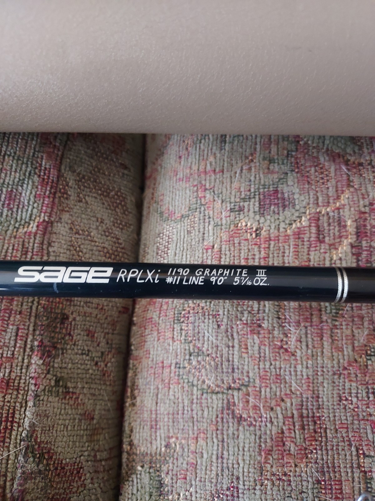 SAGE GFL 1090-3 RPLX 9′ Graphite III FLY Rod- line 10 w/ Bag & Hard Case