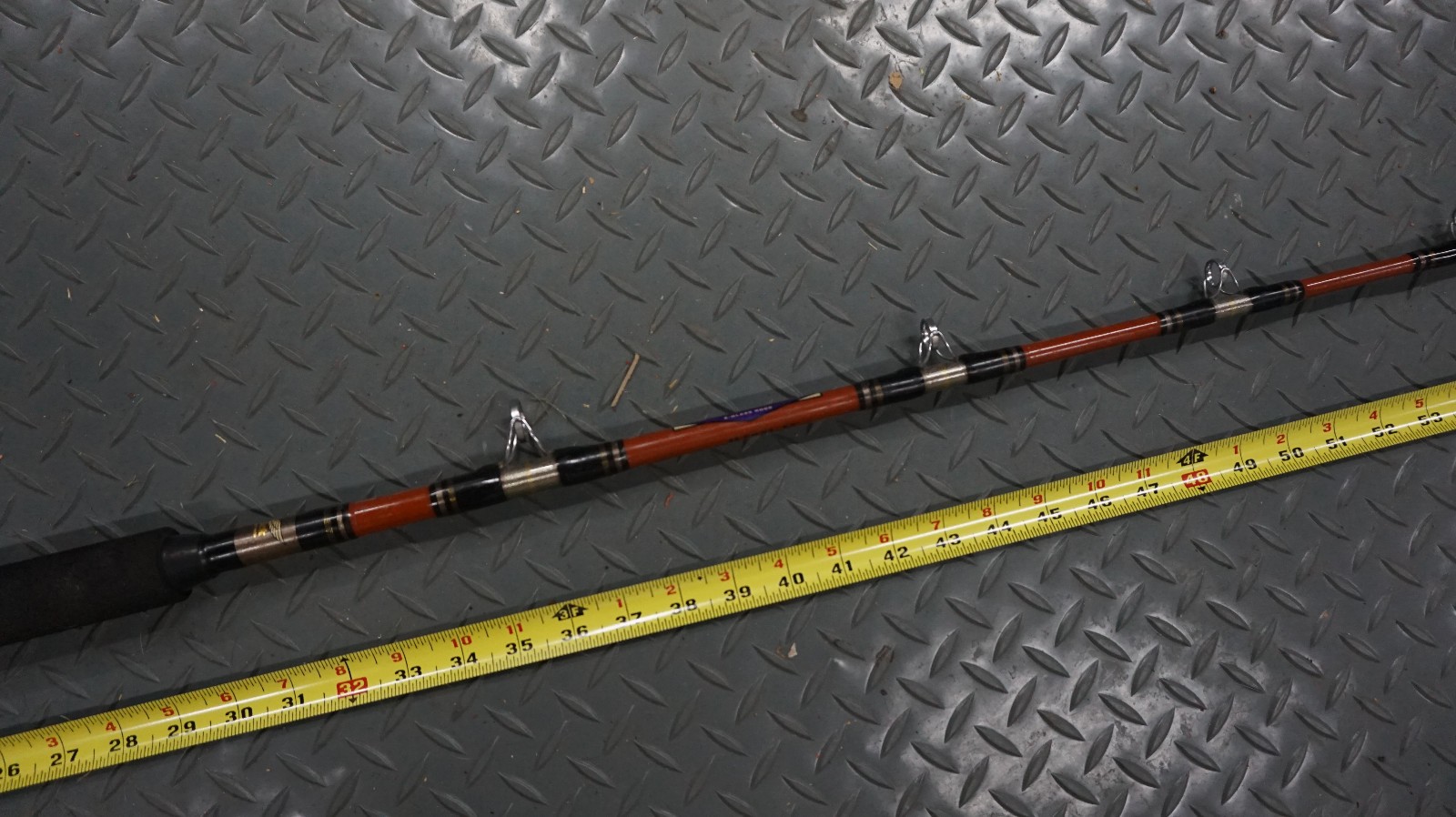 Fenwick Saltwater Pole – SC 660 HC 6′ E-Glass Rod 30-80 lb Line Taiwan