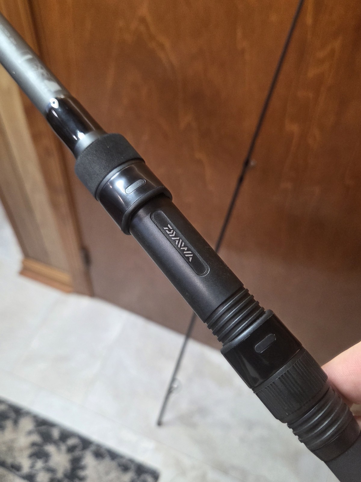 Daiwa Black Widow EXT Carp Fishing Rod 10 ft 3.50 Test Curve Telescoping 2 Piece