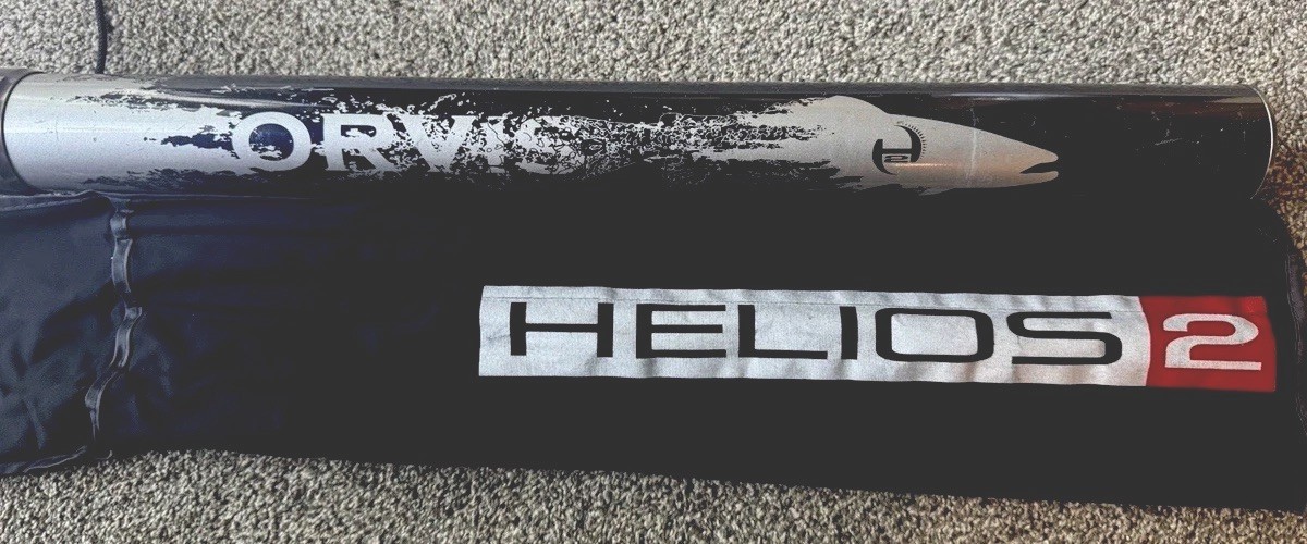 Orvis Helios 2 Fly Fishing Rod 7′ 4wt Mid Flex with Case & Certificate