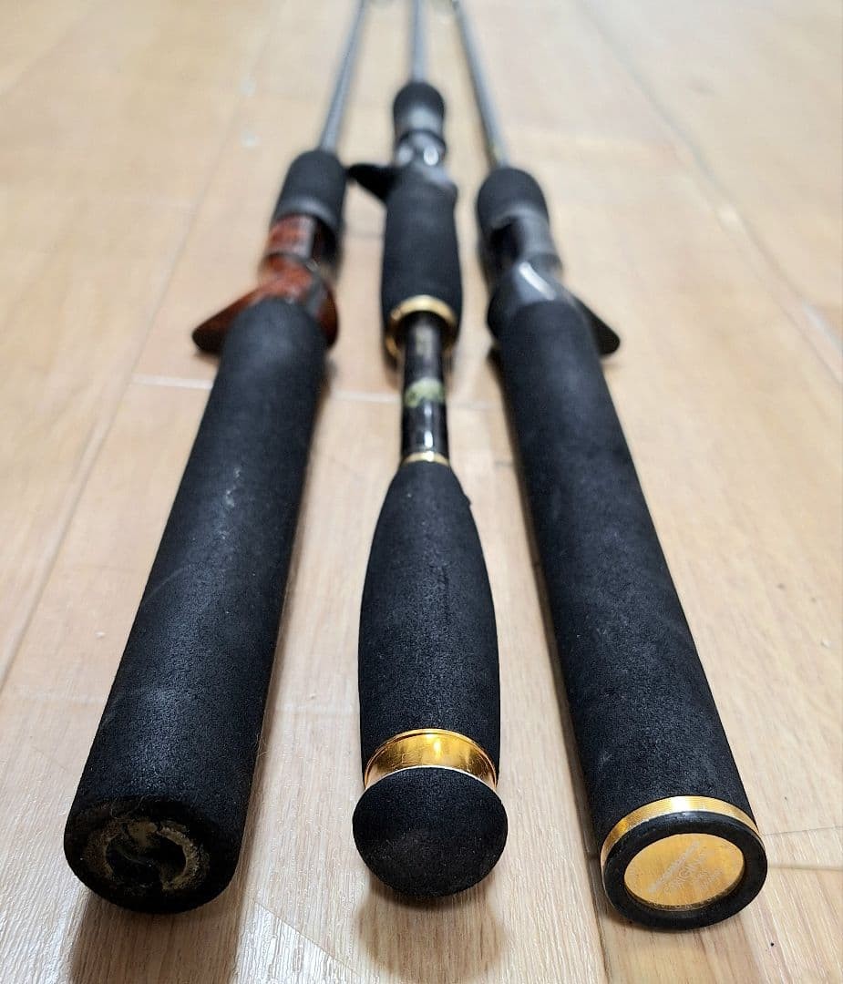 Megabass Orochi Destroyer Bass Rods (3-piece set).