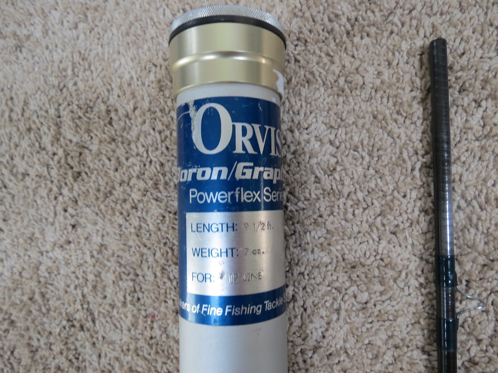 Orvis Boron Graphite Fly fishing rod 1970s (lot#15351)