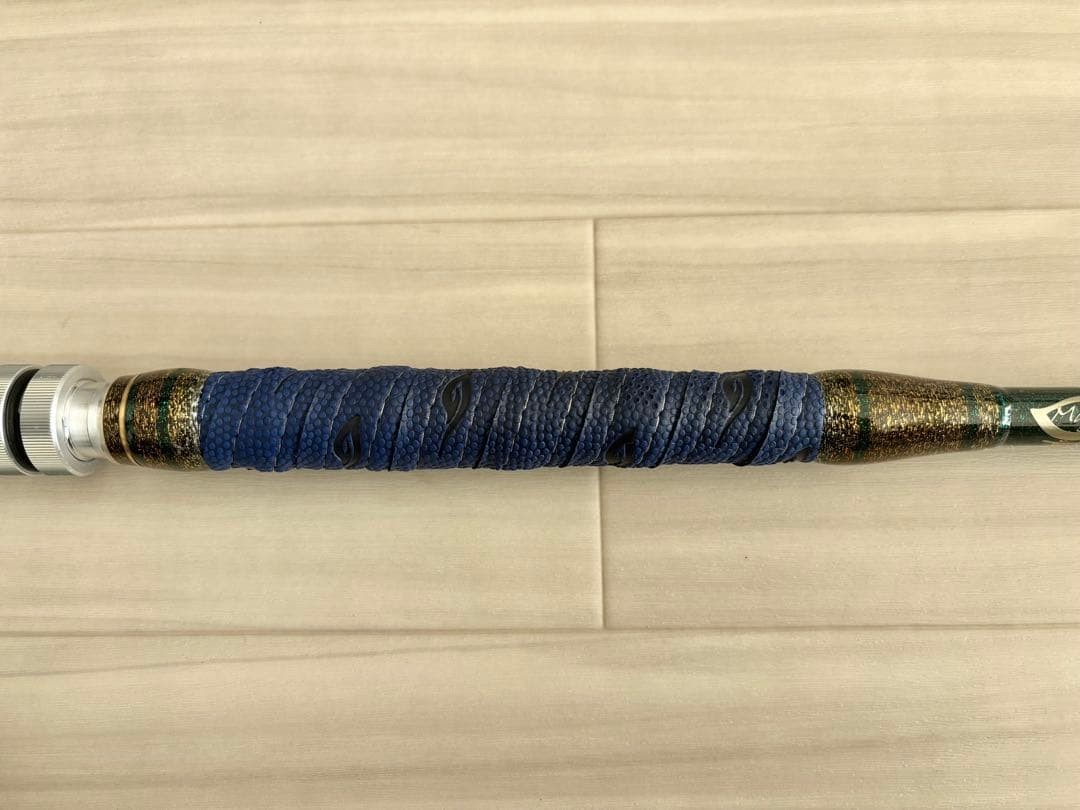 Tsuyoshi Magic Bite SR16 Fishing Rod Blue-Green Used, Light Wear