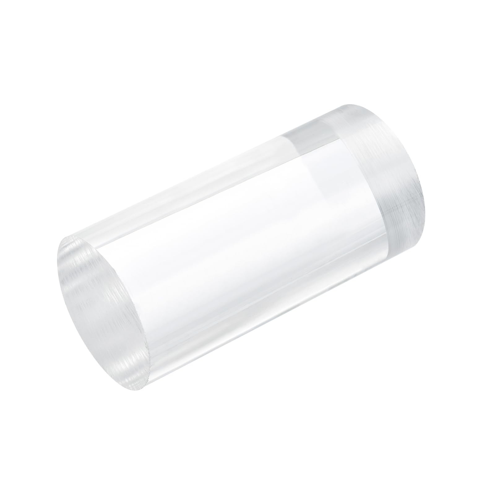 1 PCS Acrylic Round Rods Clear 2×4 Inch 50x100mm Dowel Sticks DIY Plastic
