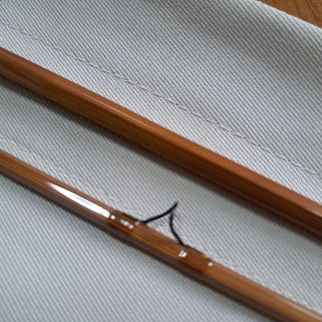 Asama Bamboo Rod 6’3″ 4WT, Used, Sharp Casting, Local Builder Finish