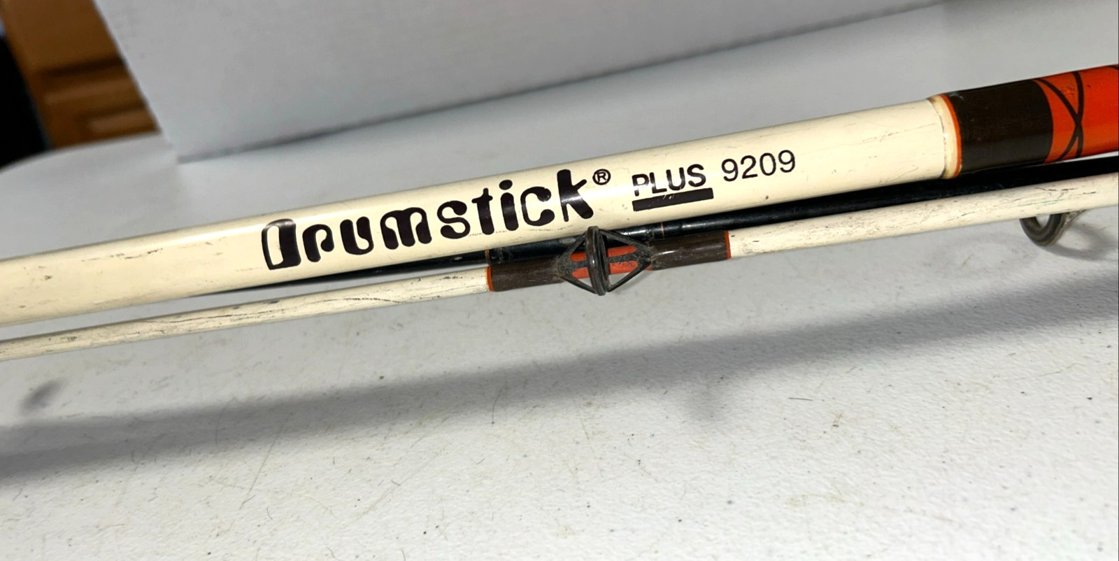 Vintage Drumstick Plus 9209 Eagle Heavy duty Fishing Rod & Eagle Claw 4280 Reel