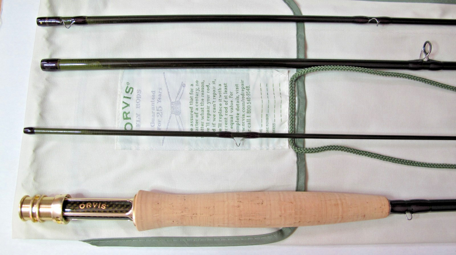 Orvis Helios ZG 105 4pc Tip Flex 9.5 Fly Rod Length 10′ wt 2 5/8oz 5WT Line New