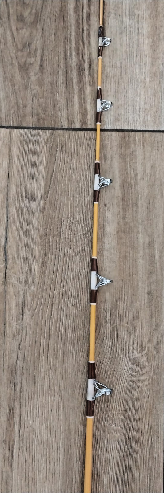 VTE YLW SABRE 6FT SALTWATER ROD 15- 40 LBS. CUSTOM WRAPPED NEW COMPONENTS