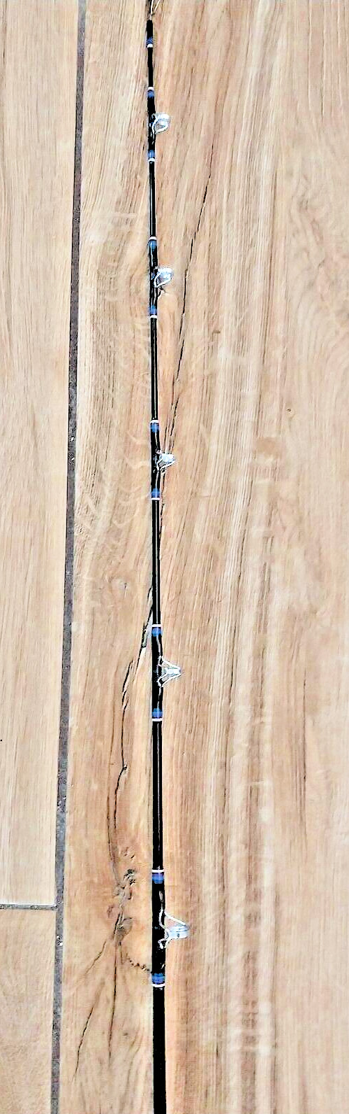 NEW CUSTOM WRAPPED -8 FT -SEEKER 270-8 CONVENTIONAL SALWATER ROD, CORK HANDLE