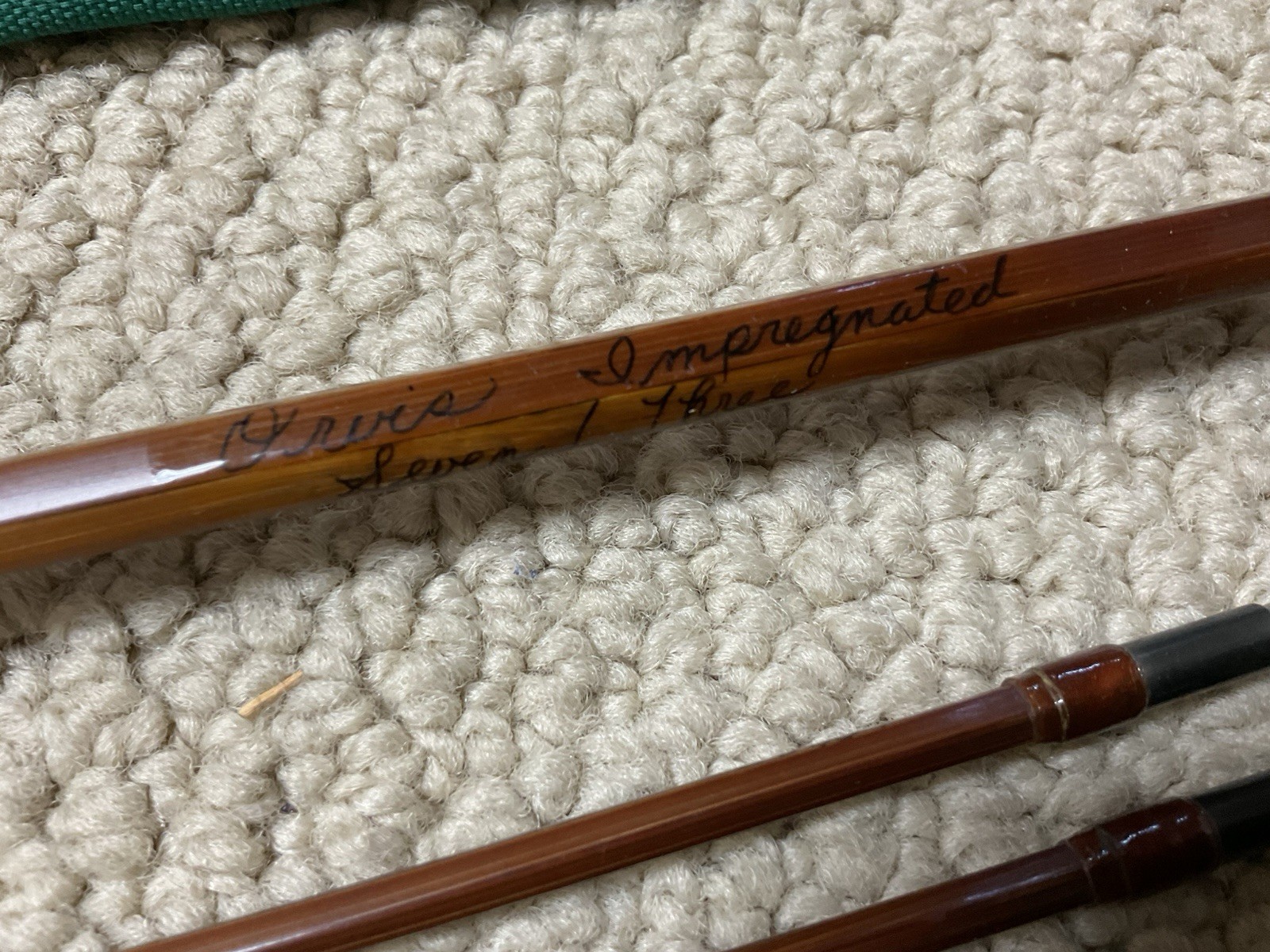 Stunning Vintage Orvis Seven/Three Bamboo Fly Rod 7’ 3wt Spring Creek Rod