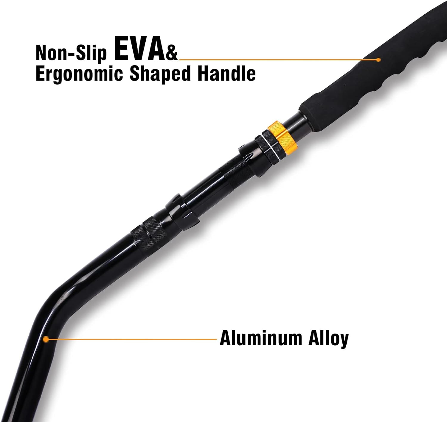 Bent Butt Fishing Rod 2 Piece Saltwater Offshore Trolling Big Game Deep Drop Boa