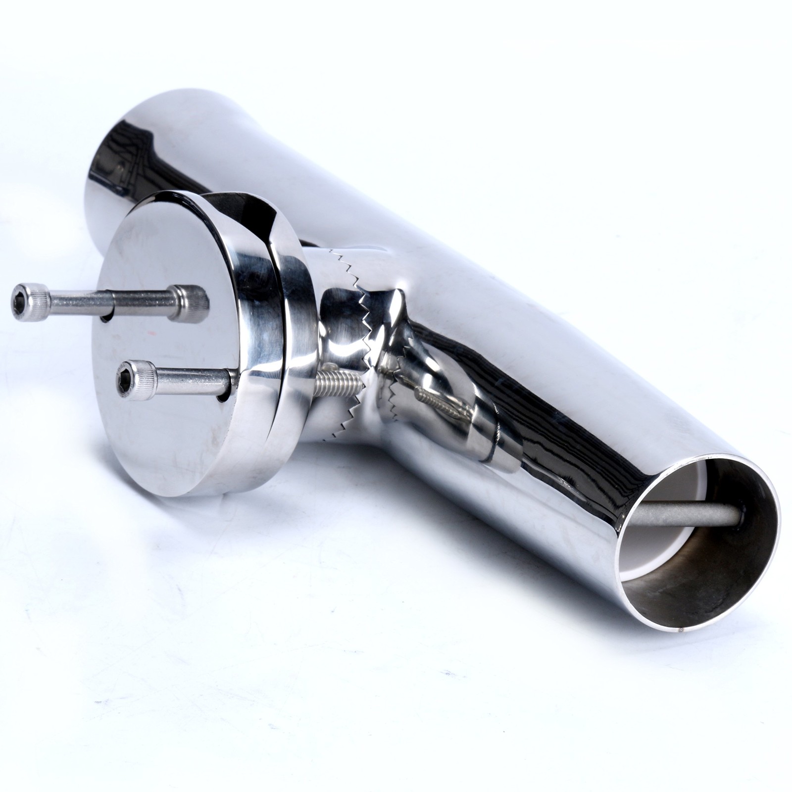 Amarine Made 4 Pcs Fishing Rod Holder Stainless Tournament Style Clamp On Rod