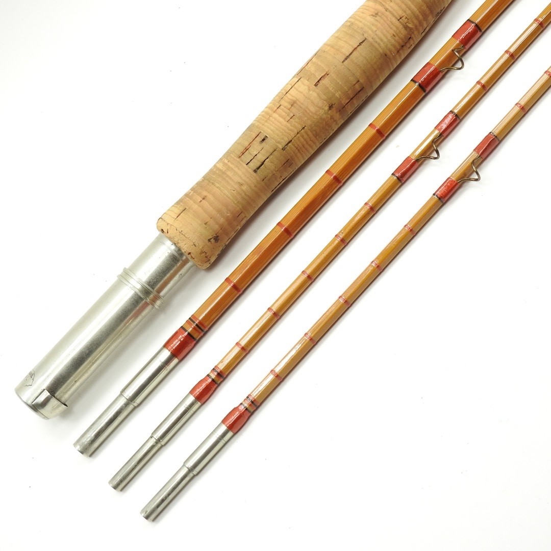 F.E. Thomas Special “Wet Fly” Bamboo Fly Fishing Rod. 9’ 6”. W/ Tube & Sock.