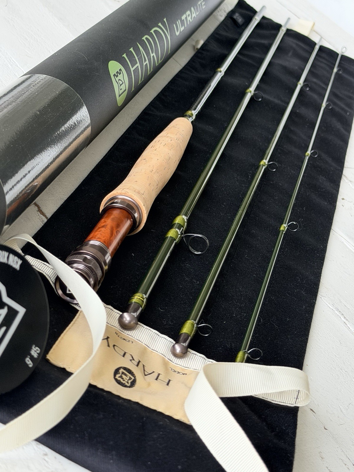 **BEAUTIFUL** 🔥HARDY Ultralite NSX 5wt. 9’ft~4pc Fly Rod!!🔥~LQQK~