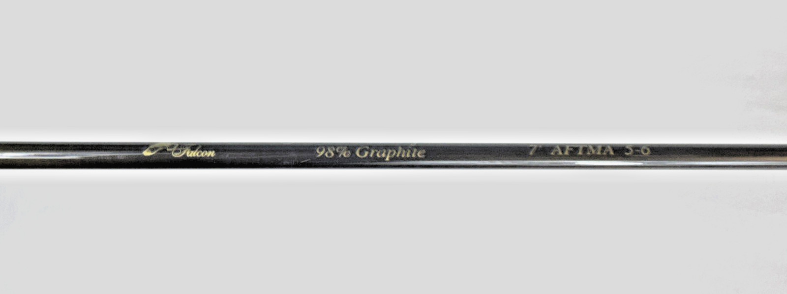 Vintage Golden Falcon Fly Fishing Rod Graphite FL702 7′ AFTMA 5-6 2-Piece Brown