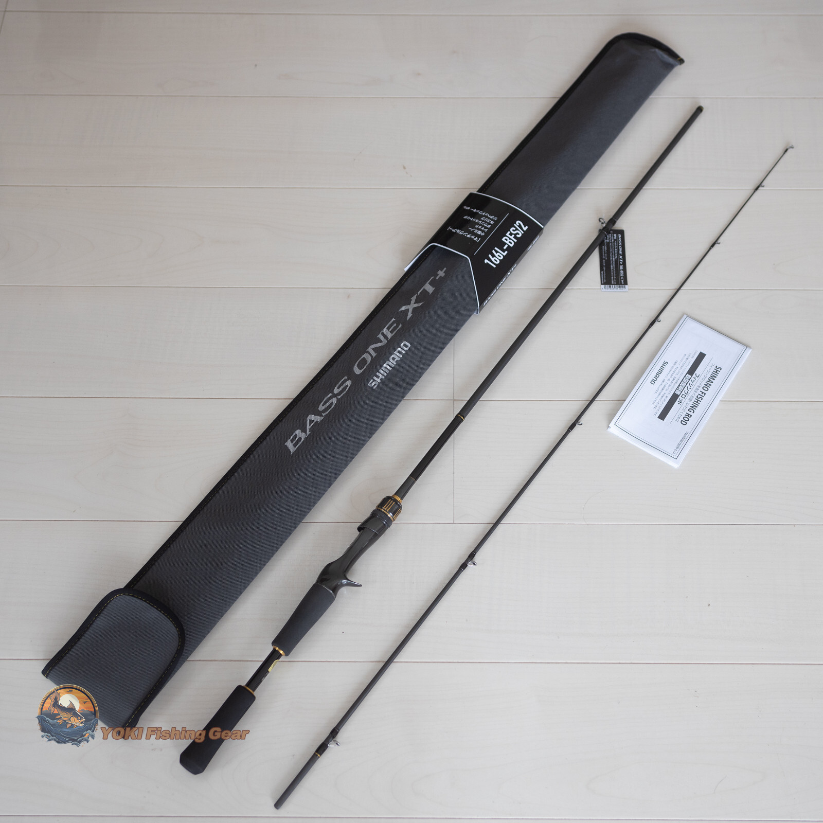 Watch Our ProductVideo-Shimano 23 BASSONE XT 166L-BFS/2 Baitcasting Rod for Bass