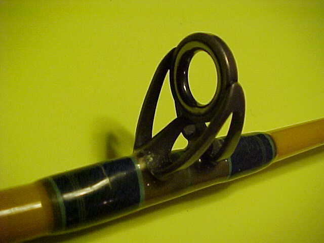 SET OF 2 CUSTOM SABRE CONVENTIONAL FISHING RODS FUJI SIC GUIDES AFTCO REEL SEATS