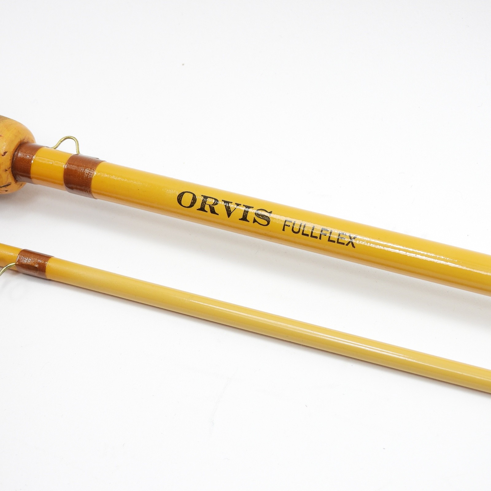 Orvis Fullflex Fiberglass Fly Fishing Rod. 7’ 6”. 7wt. W/ Tube & Sock.