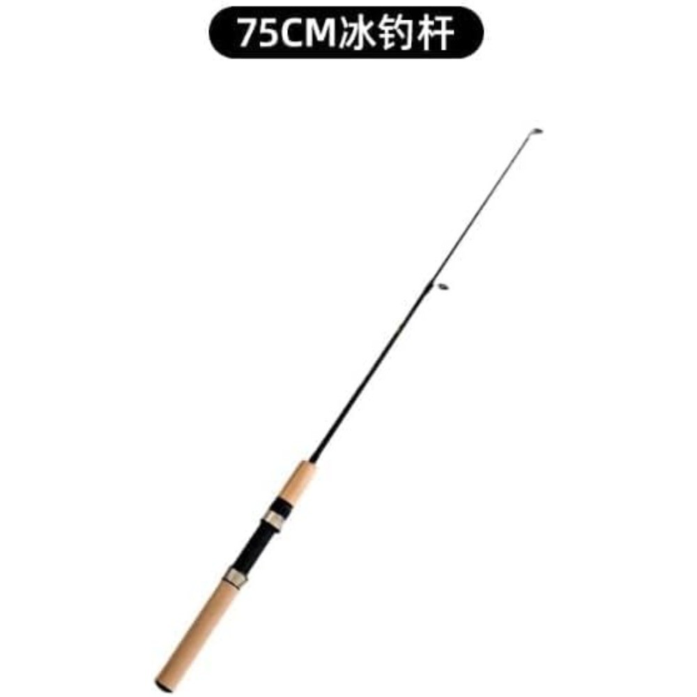 Winter Ice Fishing Rod Pen Pole Portable Spinning Casting Hard Rod Without Reel