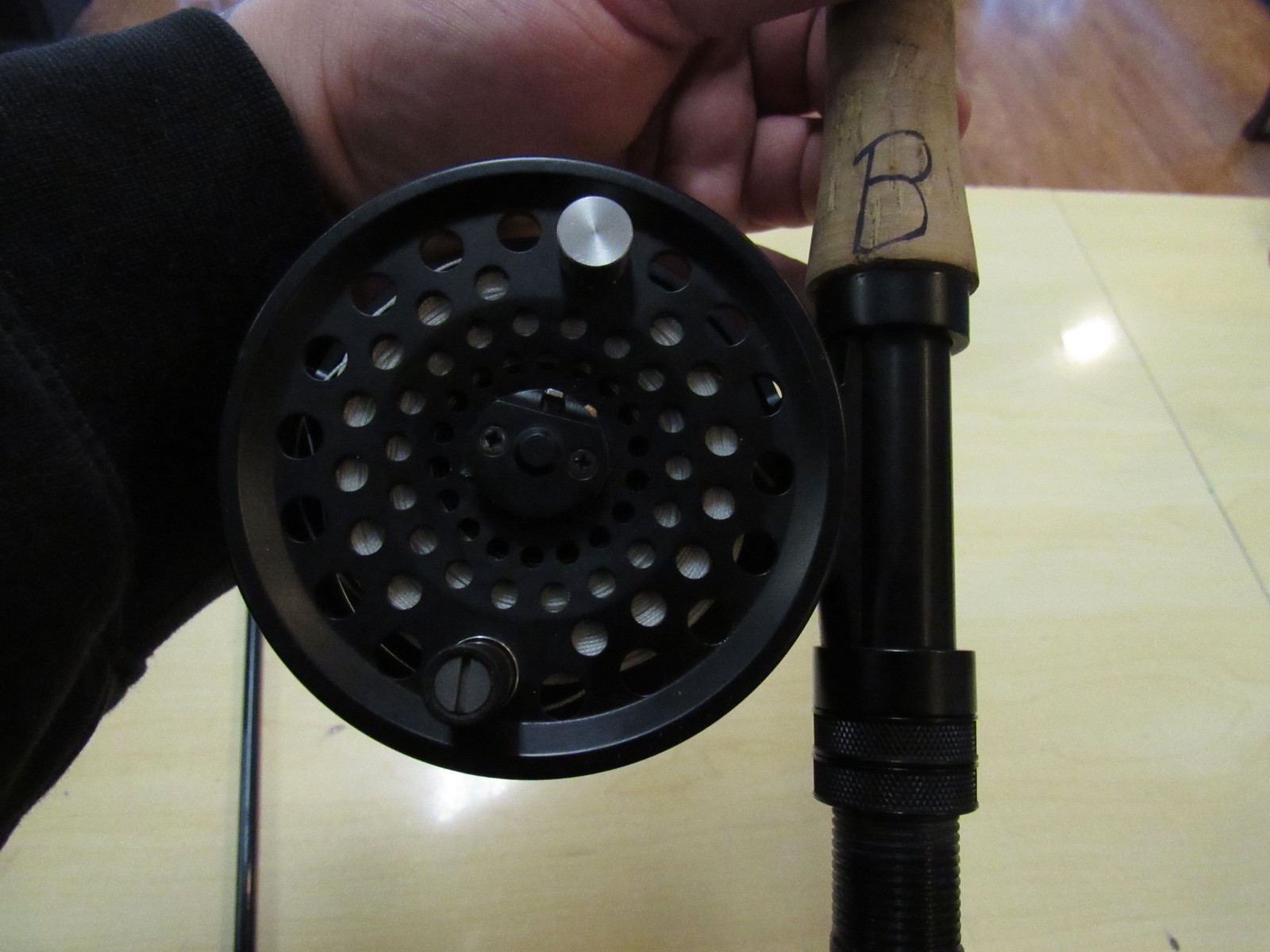 Lamiglas MBF 908 9′ #8 LINE Fly Rod WITH LAMSON 3 REEL