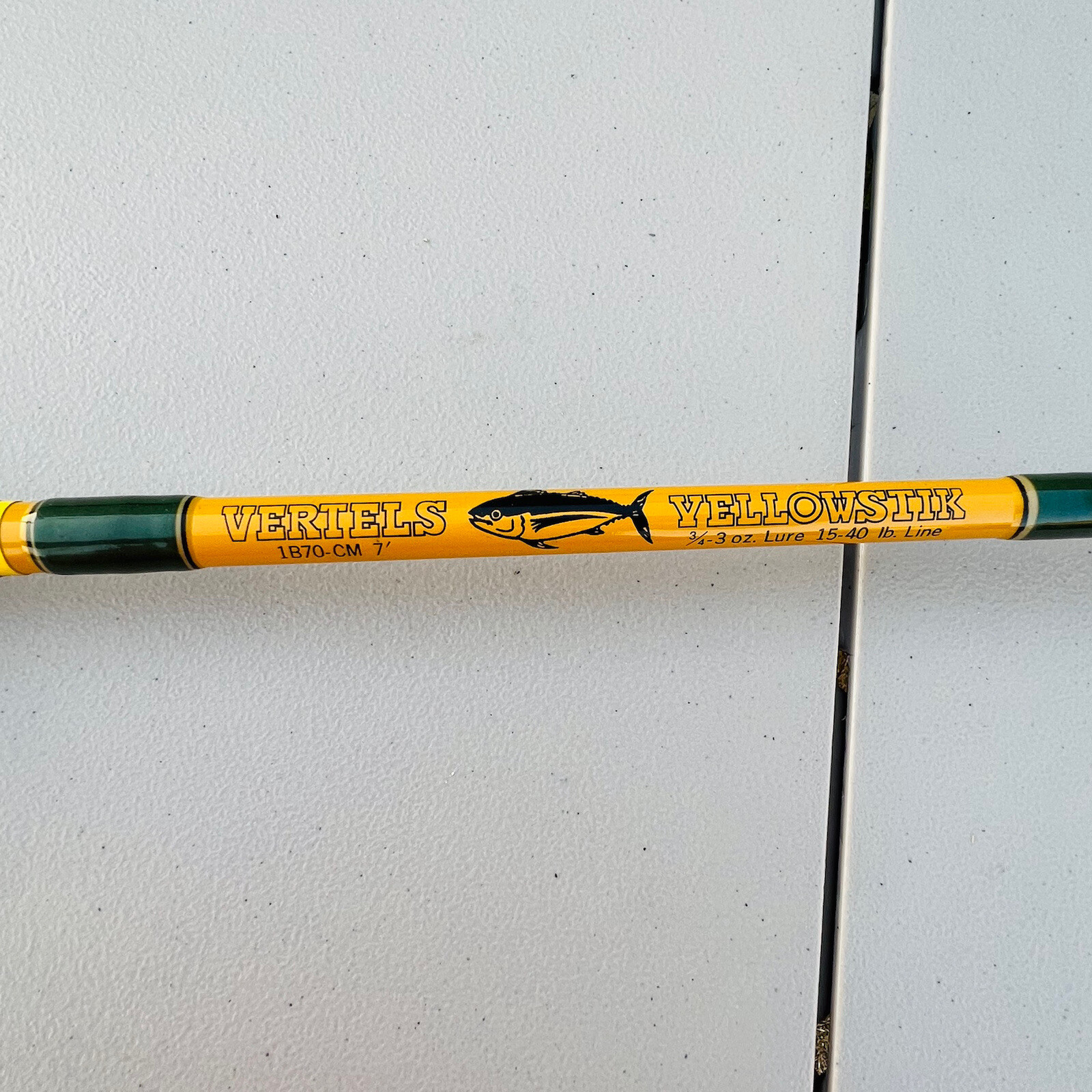 VERTELS YELLOWSTIK 1B70-CM 7’ 15-40Lb Fishing Rod