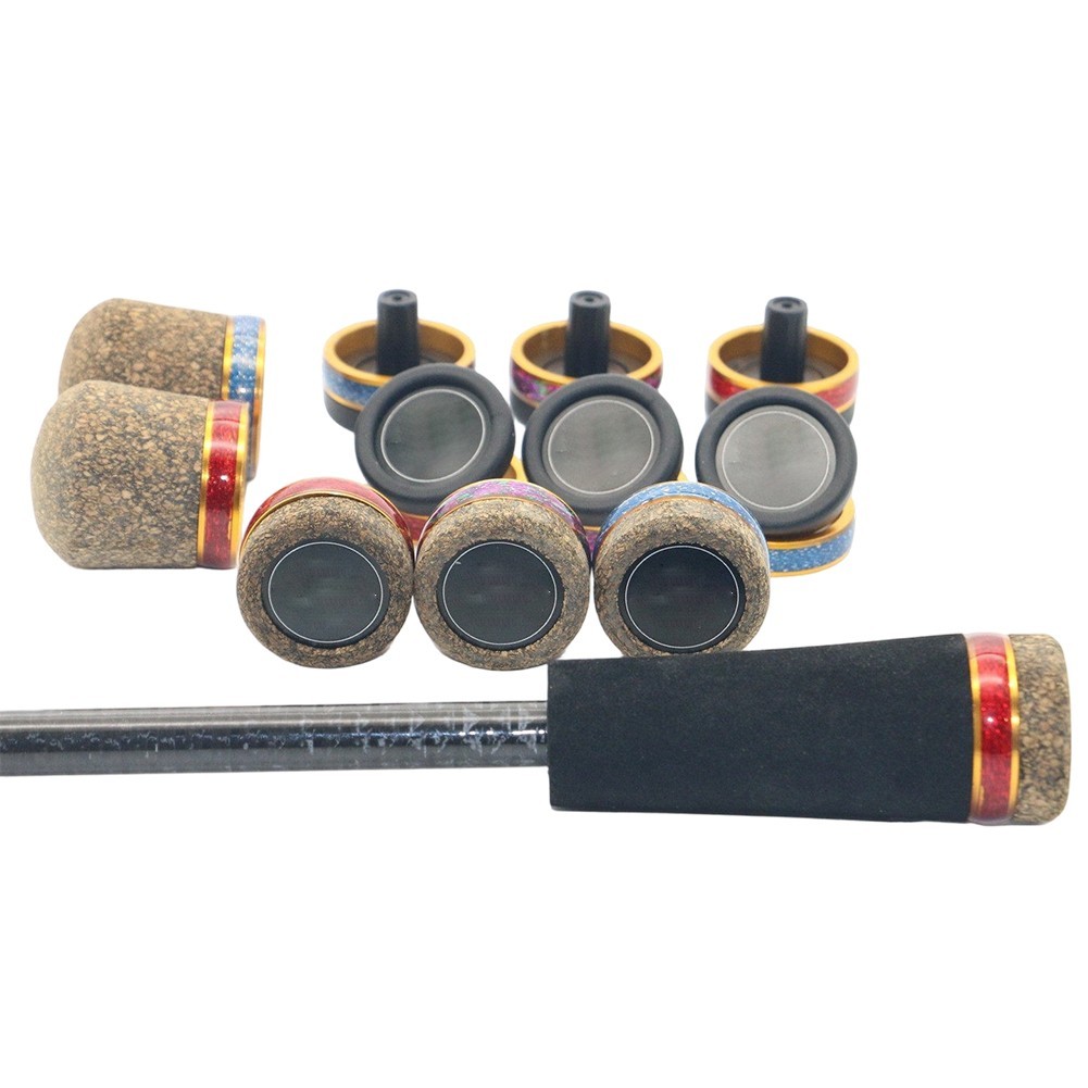 Rubber Cork Tail Cap for Custom Fishing Rods with 27mm Outer Diameter Ring