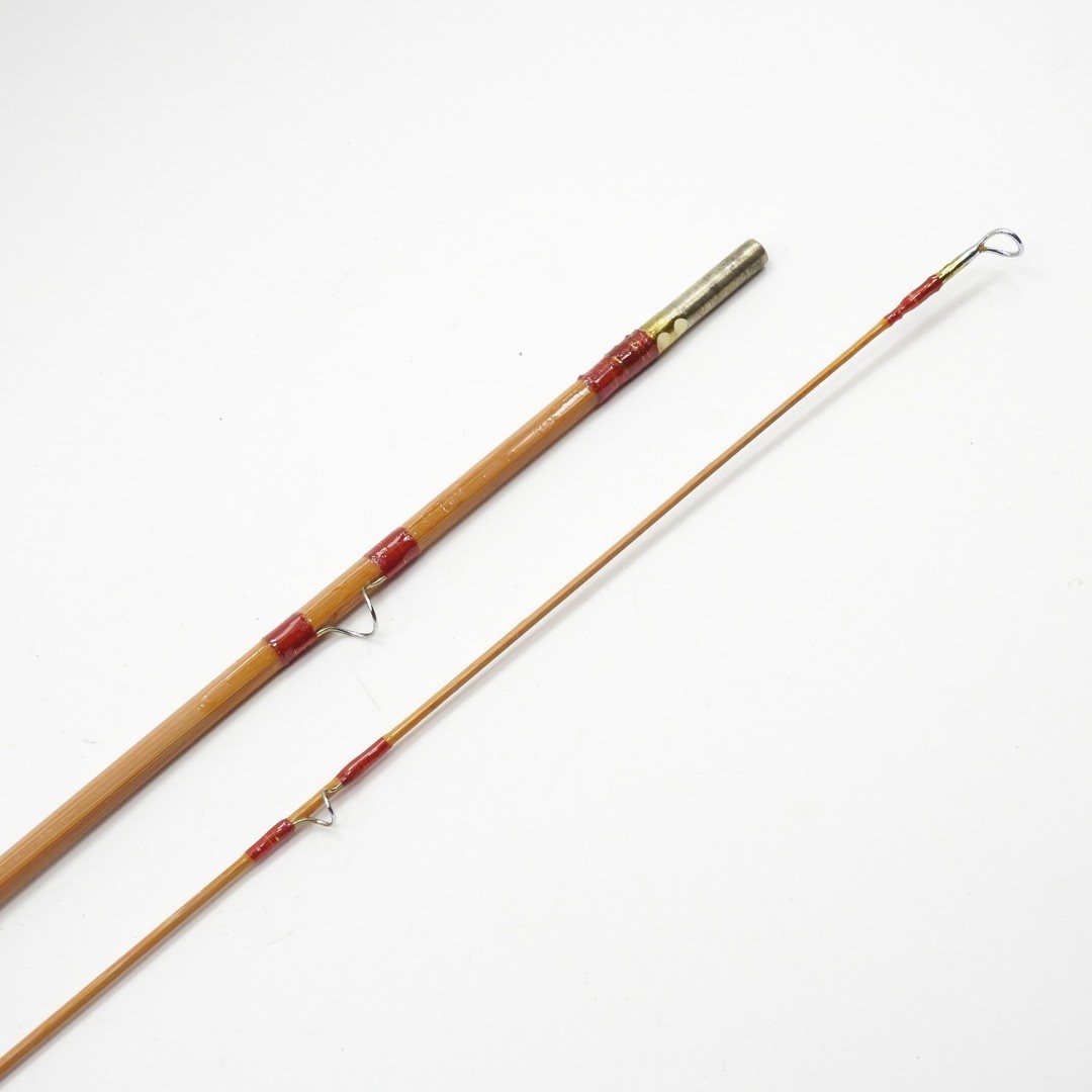 Custom-Built Bamboo Fly Fishing Rod. 7’ 8”. 5wt. W/ Tube & Sock. See Description