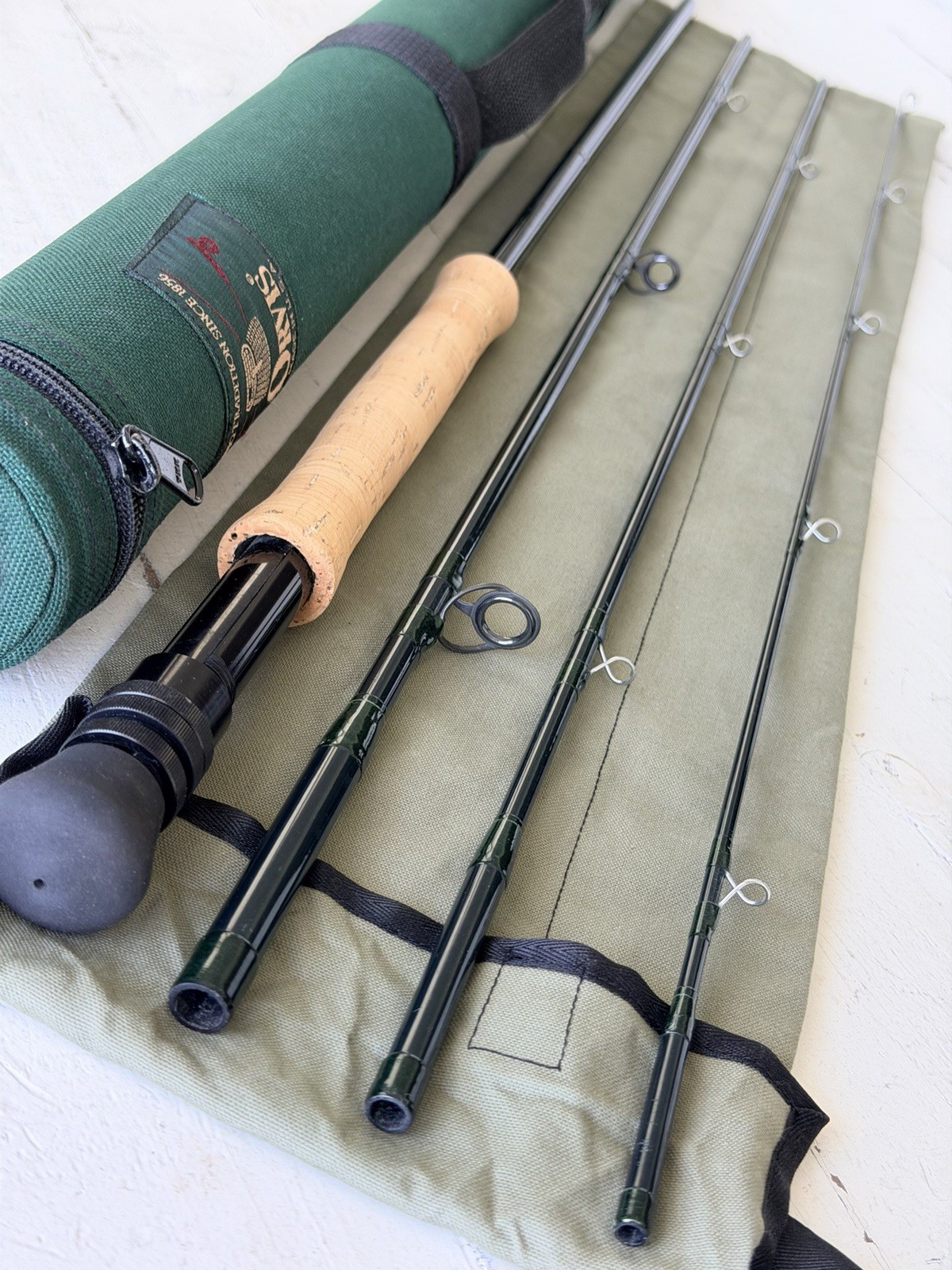 **BEAUTIFUL** ORVIS TRIDENT TLS F POWER MATRIX 10. 8wt. 9’ft Rod🔥~EXCELLENT~🔥