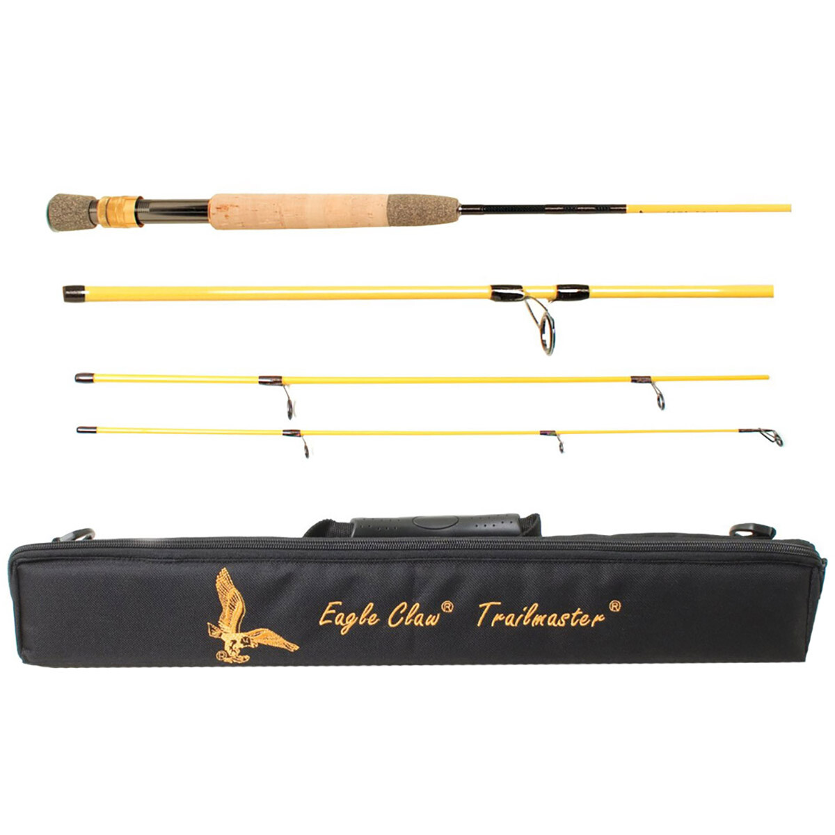 Eagle Claw 7′ Trailmaster Travel Spin/Fly Fishing Rod