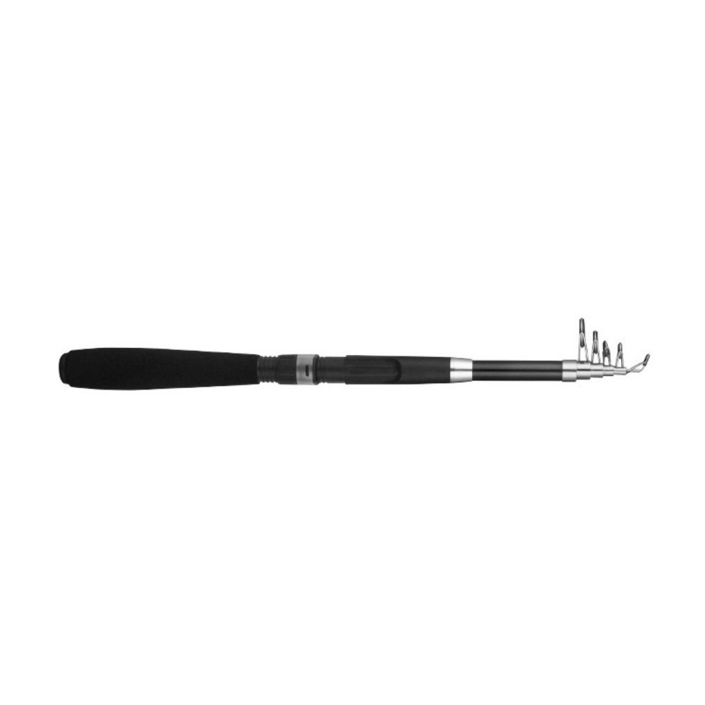 1.8m 2.1m Telescopic Fishing Rod Glass Fiber Collapsible for Beach Surf Use