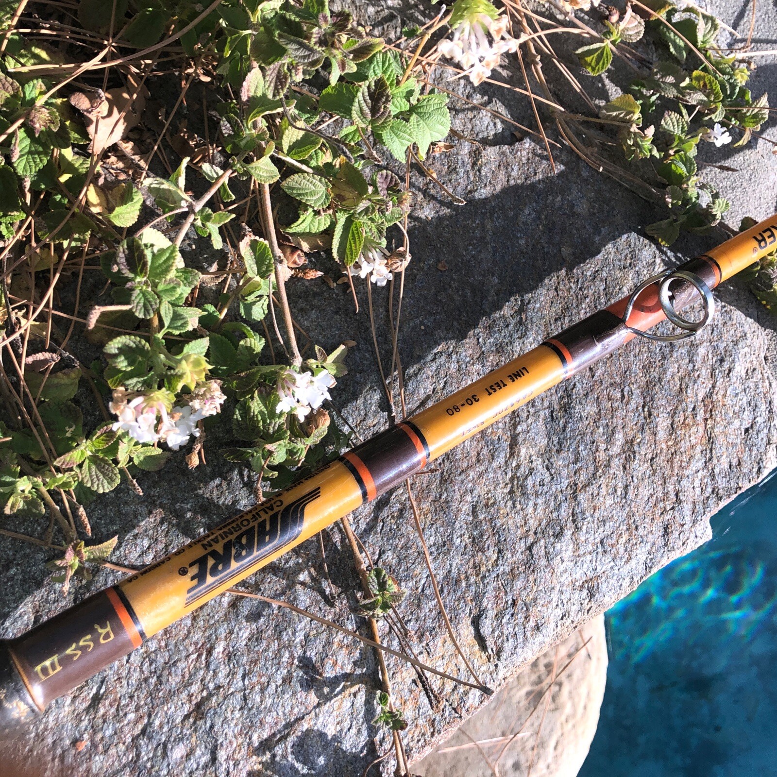 SABRE CALIFORNIAN CA6570C 5’6” 30-80 LB USA Conventional Rod- GOOD SHAPE #R15