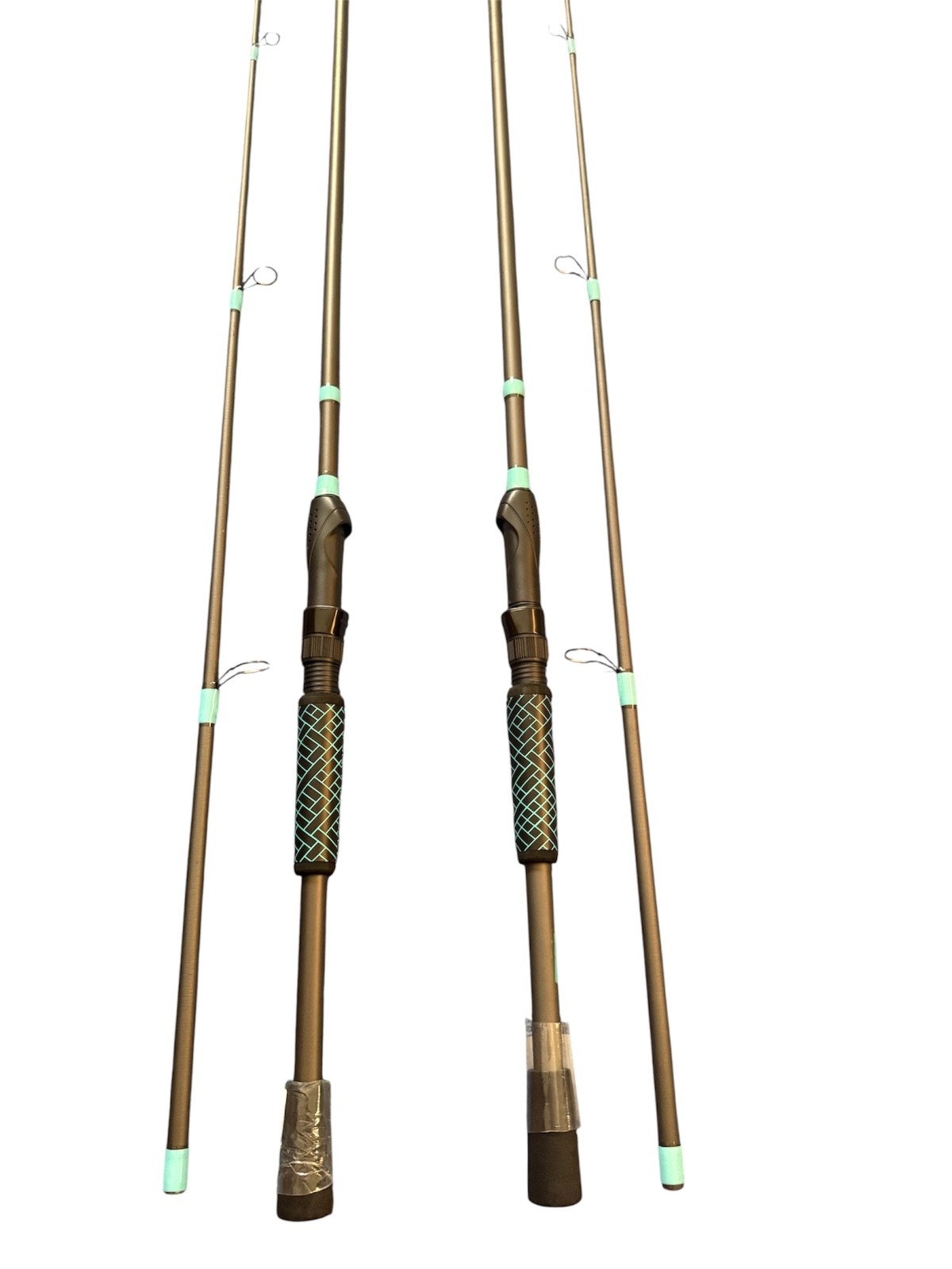2 LOT Tsunami Citadel T3 Spinning Rod 7’ 2pc TSCITT34O-IS702M