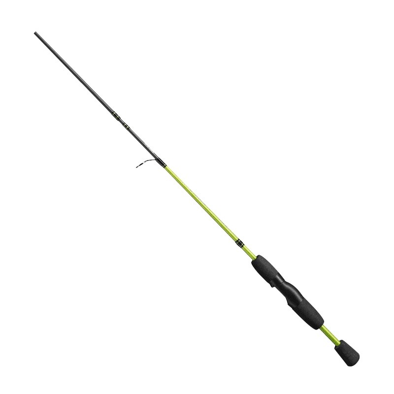 Crappie Thunder 66in Fiberglass Spin Rod Medium Power Comfort Grip Durable New