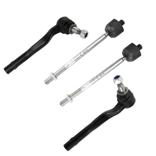Inner and Outer Driver and Passenger Side Tie Rod Set 4 Piece PSA69762