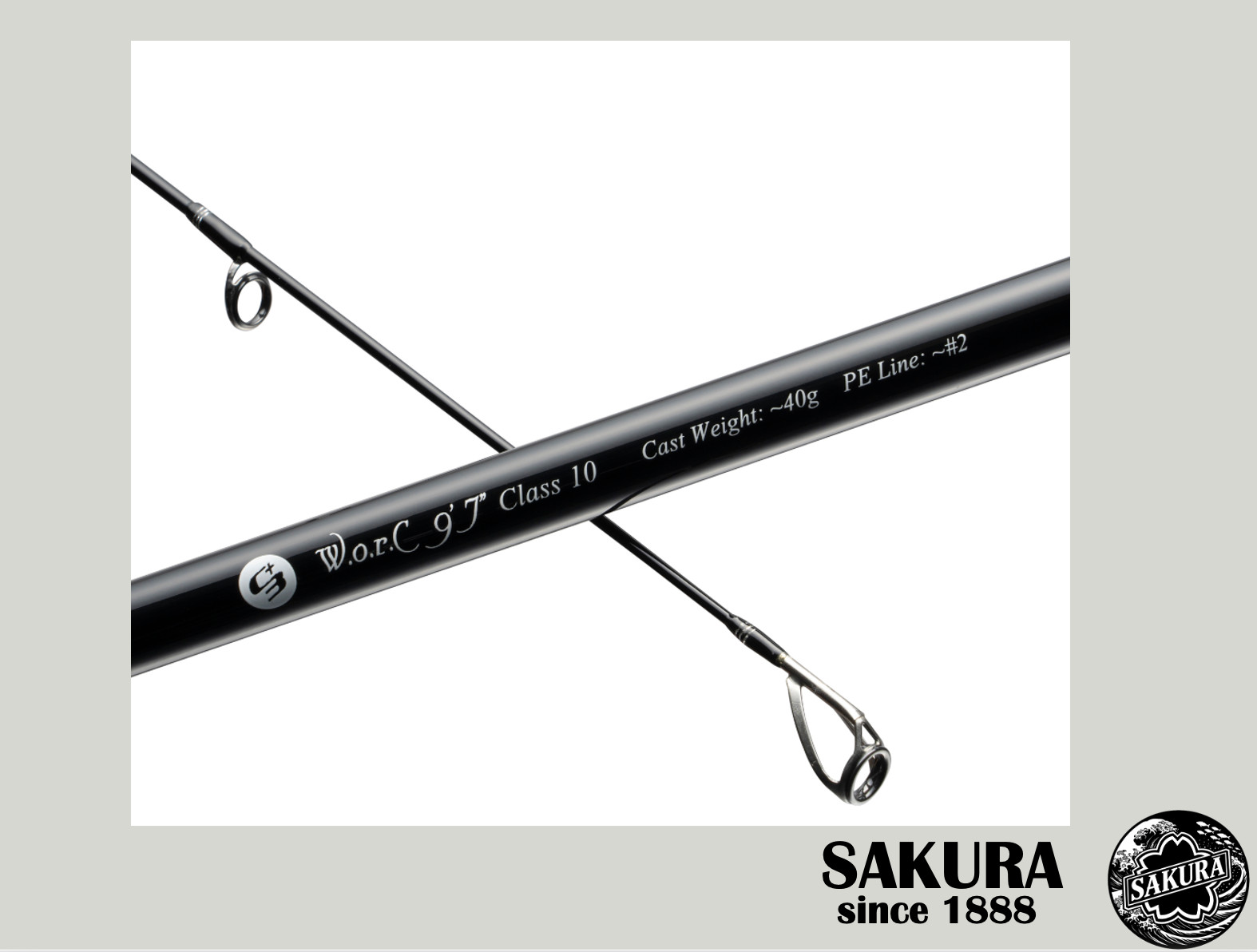 Japanese Spinning Rod Metal Jig Casting All Saltwater Fish 10′ Carbon JDM SAKURA