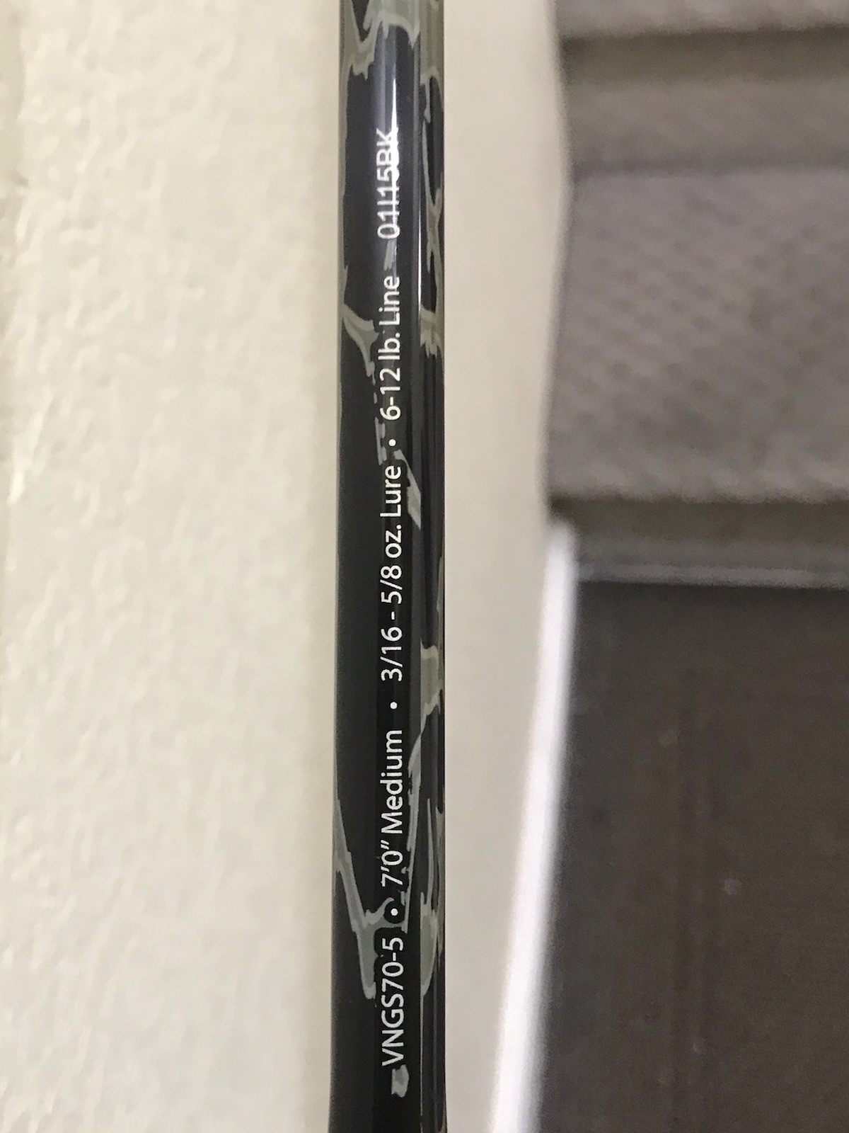 ABU GARCIA NEXT GENERATION SPINNING FISHING ROD VNGS70-5 7’FT 6-12LB 3/16-5/8oz