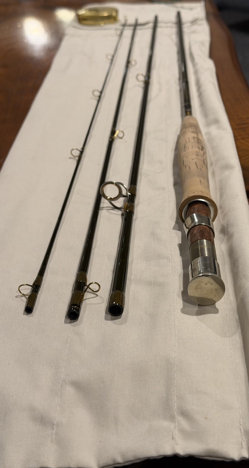 Orvis collectible Vintage T3 9ft 5 wt 4 pc 9.5 Tip Flx rod , tube, sock exc+++