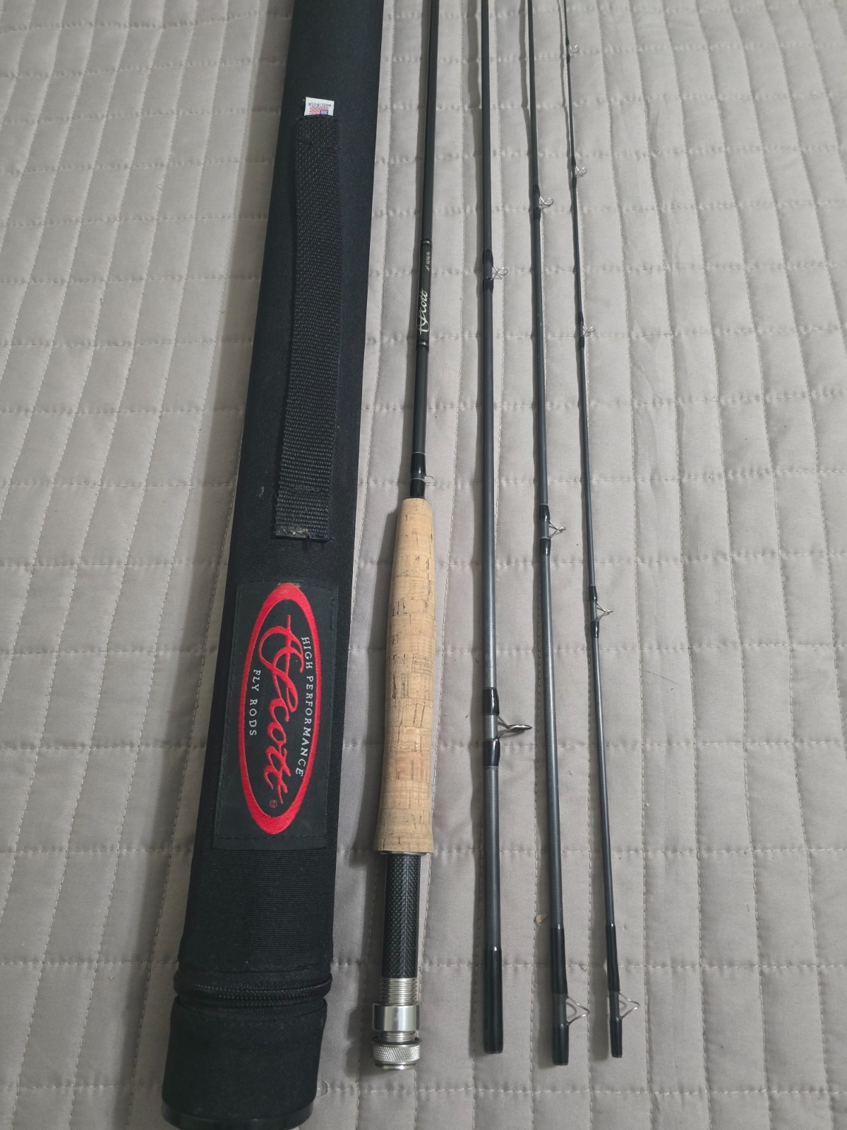 Scott A2 9′ 4WT 4-Piece Fly Rod – Mint Condition