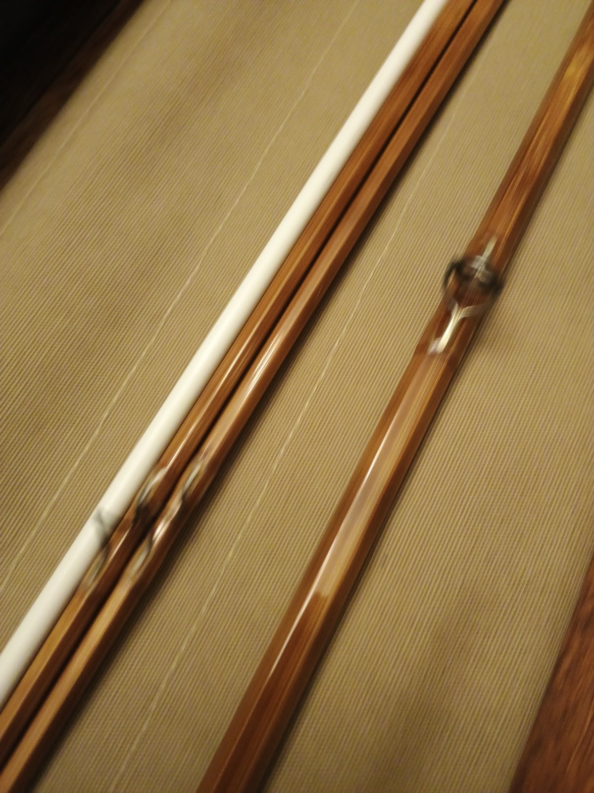 VINTAGE THOMAS & THOMAS BEAVERKILL BAMBOO FLY ROD 8’0” #5 SERIAL #5184 2/2