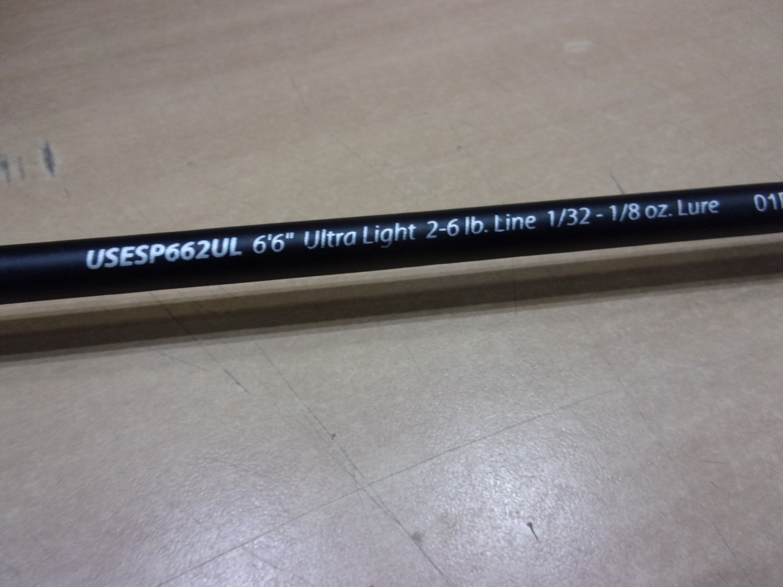 SHAKESPEARE UGLY STIK ELITE 6 foot 6 inch Ultra Light spinning rod #USESP662UL