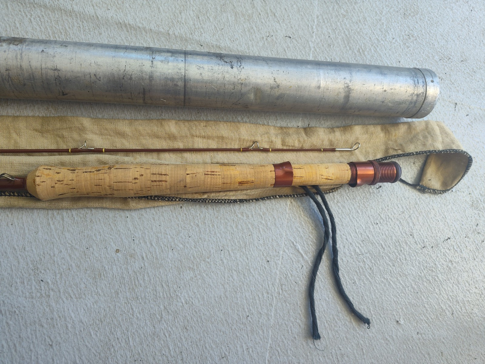 Fenwick Ff 605 Fly Rod 6 Ft. 2 Oz. Fly Fline 5 Wt With Tube